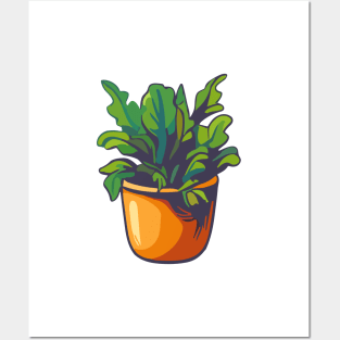 Potted Plant Posters and Art